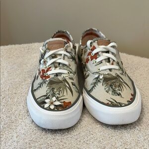 Keds Anchor Tropical Floral Canvas Sneakers